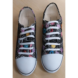 Eclectic Array Woven Aztec Artisan Men's Tennis Shoe Handmade in‎ Mexico Size 11